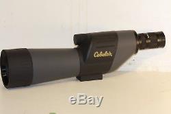 Cabelas. 20-50 x 60 zoom spotting scope razor sharp. Easy to pack. Japan