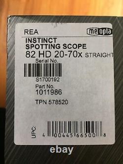 Cabelas Euro HD 20-70 x 82 Meopta MeoStar S2 Straight Spotting Scope -New in Box