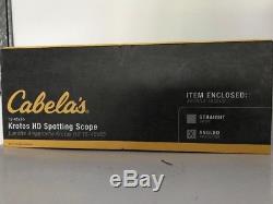 Cabelas Krotos HD 15 x 45,65 MM Angled Spotting Scope MSRP $ 699.99