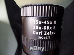 Carl Zeiss Diascope 85TFL Spotting Scope (15x-45x, 20x-60x) NO RESERVE