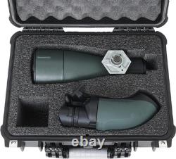 Case Club Spotting Scope Travel Case Fits Swarovski BTX Spotting Scope