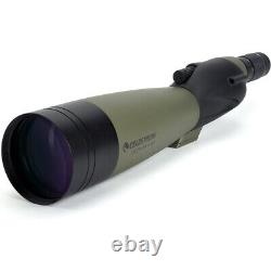 Celestron 52257 Ultima 100 Straight Spotting Scope, 22-66x Zoom Eyepiece (52257)