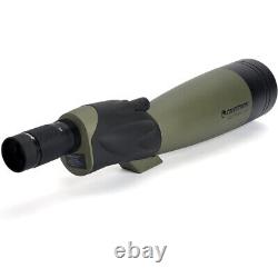 Celestron 52257 Ultima 100 Straight Spotting Scope, 22-66x Zoom Eyepiece (52257)