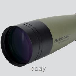 Celestron 52257 Ultima 100 Straight Spotting Scope, 22-66x Zoom Eyepiece (52257)