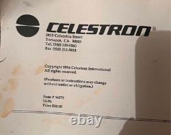 Celestron C5 Spotting Scope Telescope With tripod And Hardshell Case 50x Mag