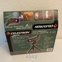 Celestron C65 MINI MAK 65mm Angled Maksutov Spotting Scope NEW Unused With Tripod