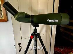 Celestron Regal M2 100ED Spotting Scope 22-67x Zoom + Manfrotto 725B Tripod