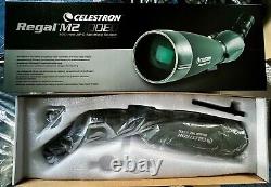 Celestron Regal M2 100ED Spotting Scope 22-67x Zoom + Manfrotto 725B Tripod