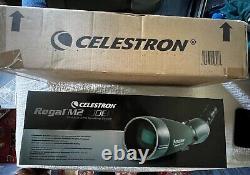 Celestron Regal M2 100ED Spotting Scope 22-67x Zoom + Manfrotto 725B Tripod