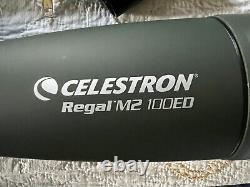 Celestron Regal M2 100ED Spotting Scope 22-67x Zoom + Manfrotto 725B Tripod