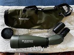 Celestron Regal M2 100ED Spotting Scope 22-67x Zoom + Manfrotto 725B Tripod