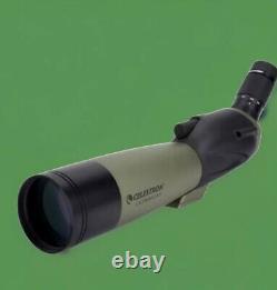 Celestron Ultima 100 Angled Spotting Scope, 22-66x Zoom, Multi-Coated Optics