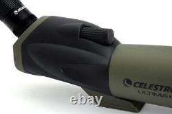 Celestron Ultima 65 2.6/ 65mm Angled Spotting Scope 18-55x Zoom Eyepiece 52348