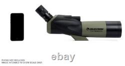 Celestron Ultima 65 2.6/ 65mm Angled Spotting Scope 18-55x Zoom Eyepiece 52348