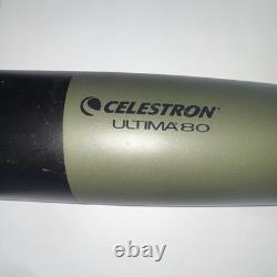 Celestron Ultima 80 Angled Spotting Scope 20-60x80mm Waterproof Green/Black