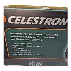 Celestron Ultima 80 Angled Spotting Scope 8-24x80mm Zoom Eyepiece #52250 READ