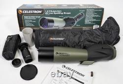 Celestron Ultima 80 Angled Spotting Scope with 20-60x Zoom Eyepiece