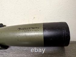 Celestron Ultima 80 Spotting Scope 20-60x80mm Rough Condition Works