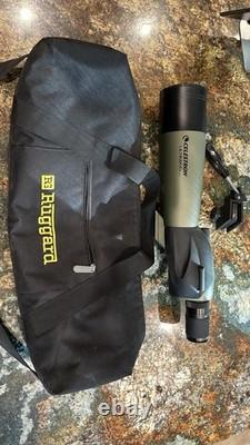 Celestron Ultima 80 Straight Spotting Scope 20-60x Zoom Eyepiece