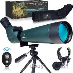 Creative Xp GlassHawk Waterproof Spotting Scopes for Hunting withTripod Green