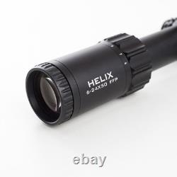 ELEMENT Optics Helix 6-24x50 FFP APR-2D MRAD 30mm Riflescope with Zerostop