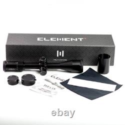 ELEMENT Optics Helix 6-24x50 FFP Riflescope with Zerostop 30mm Tube APR-2D MRAD