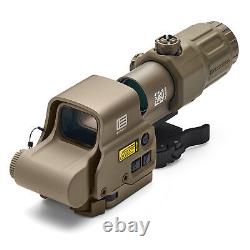 EOTech EXPS3-0 Holographic Sight, Red 68 MOA Ring with 1 MOA Dot, G33 3X Magnifier