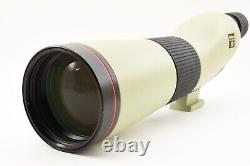 Exc+5? Nikon Field Scope ED D=78P+Eyepiece 60 60x WF 78 75x WF Japan 0806 3875