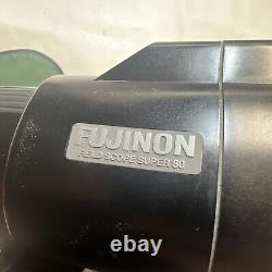 FUJINON SPOTTING FIELD SCOPE SUPER 80 with Carry Case 20-60x JAPAN READ