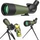 Flagship DiamondEdge 20-60x80 Spotting Scope with Tripod, Carrying Bag and Qu