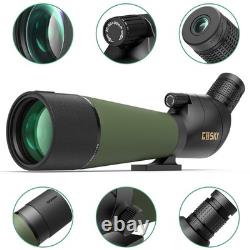 Flagship DiamondEdge 20-60x80 Spotting Scope with Tripod, Carrying Bag and Qu