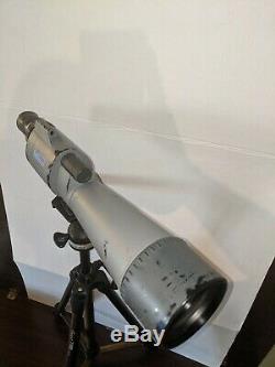 Fujinon super ED 80 Field Spotting Scope 20-60x/80mm zoom Lens & Body
