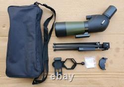 GOSKY 20-60x60 HD SPOTTING SCOPE With TRIPOD, CARRYING BAG & PHONE ADAPTER