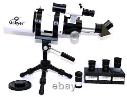 GSKYER 80MM TELESCOPE / SPOTTING SCOPE + SLIK MINI PRO II TRIPOD + 4 x EYEPIECES