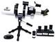 GSKYER 80MM TELESCOPE / SPOTTING SCOPE + SLIK MINI PRO II TRIPOD + 4 x EYEPIECES