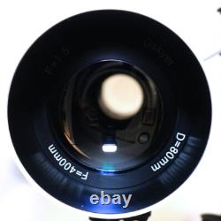 GSKYER 80MM TELESCOPE / SPOTTING SCOPE + SLIK MINI PRO II TRIPOD + 4 x EYEPIECES