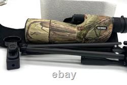 GUANIEE 25-75x80 Camo Spotting Scope with Tripod and case