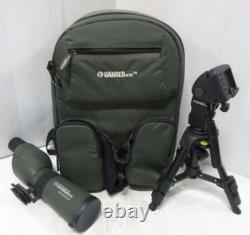 Gander Mountain combo set with tri-pod Spotting scope back pack 60x zoom hiking