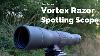 Gear Review Vortex Razor Spotting Scope