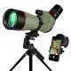 Gosky 20-60x60 Spotting Scope for Hunting, Target Shooting & Bird Watching