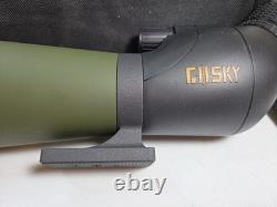 Gosky 20-60x80 HD Angled Spotting Scope with Tripod And Storage Bag