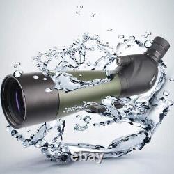 Gosky 20-60x80 Porro Prism Spotting Scope Target Shooting Hunting Bird Watching