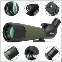 Gosky Flagship DiamondEdge 2060x80 Spotting Scope with Tripod, Carrying Bag
