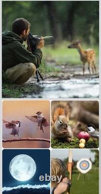 Gosky Flagship DiamondEdge 2060x80 Spotting Scope with Tripod, Carrying Bag