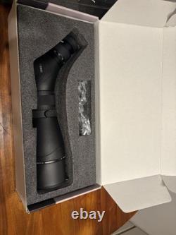 Gosky HD Prime 20-60x85 Spotting Scope Angled BaK4 Prism Phone Adapter Open Box