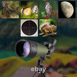 Gosky Updated 20-60X80 Spotting Scopes with Tripod, Carrying Bag and Quick Phone