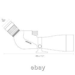 HAWKE Nature Trek 20-60x80 Green Angled Spotting Scope (55201)