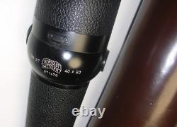 HENSOLDT Dialyt Spotting Scope 40X60 Case and Lens Covers Germany 1960's