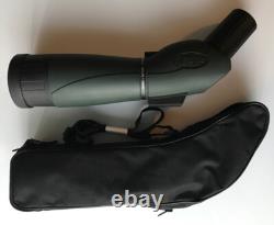 Hawke Nature 20-60x60mm Angled Spotting Scope Kit Tripod Hard & Soft Case NEW