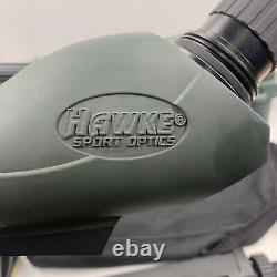 Hawke Sport Nature 20-60x60mm Angled Spotting Scope Kit Tripod Hard Case Open